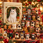 Cat Advent Calendar – 24 Acrylic Ornaments