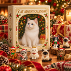 Cat Advent Calendar – 24 Acrylic Ornaments