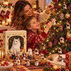 Cat Advent Calendar – 24 Acrylic Ornaments